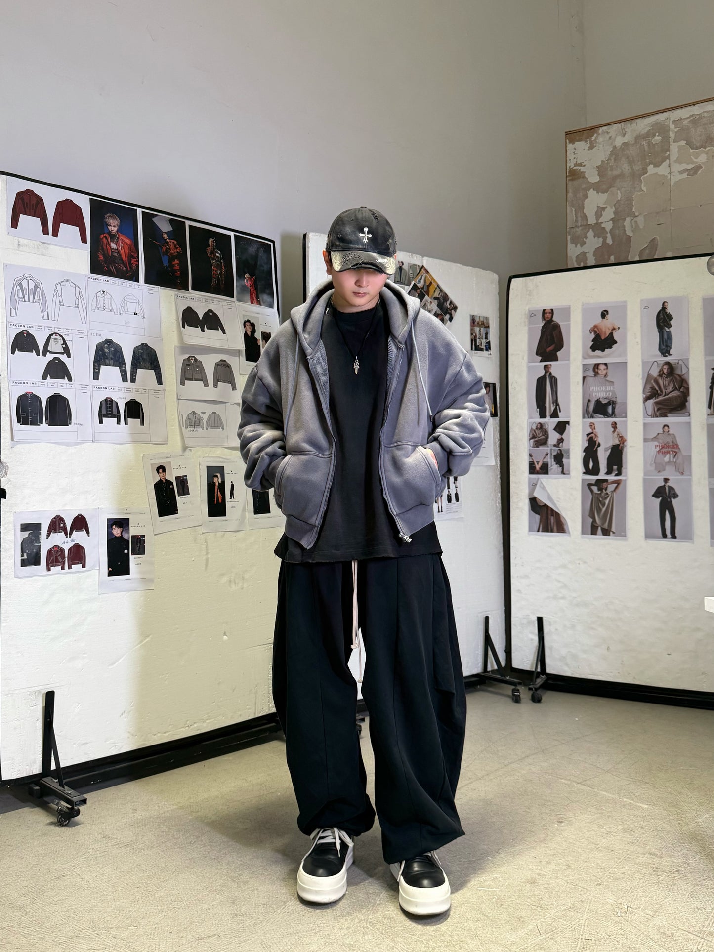 450g Cotton Curved-Leg Trouser