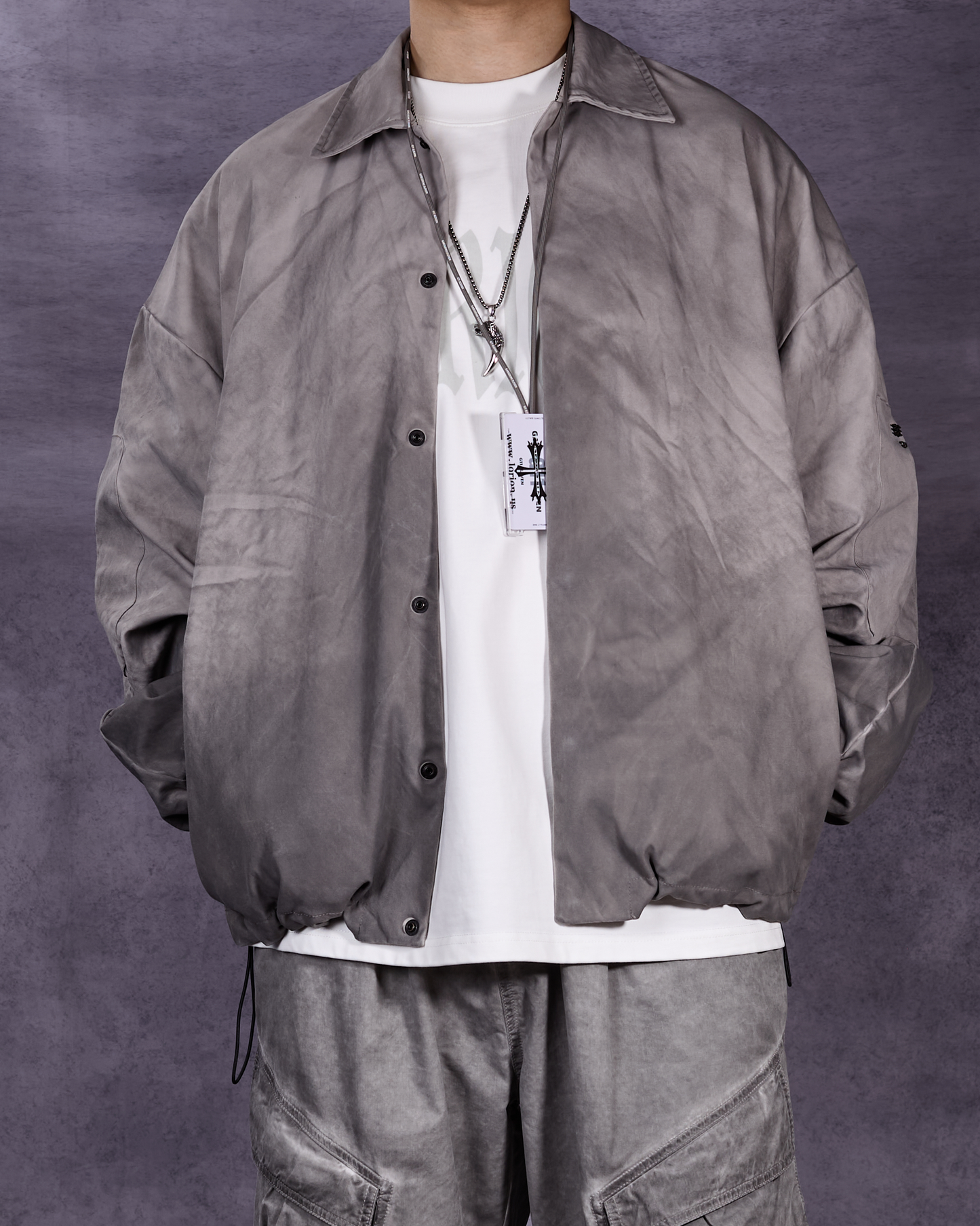 Washed layers Jacket