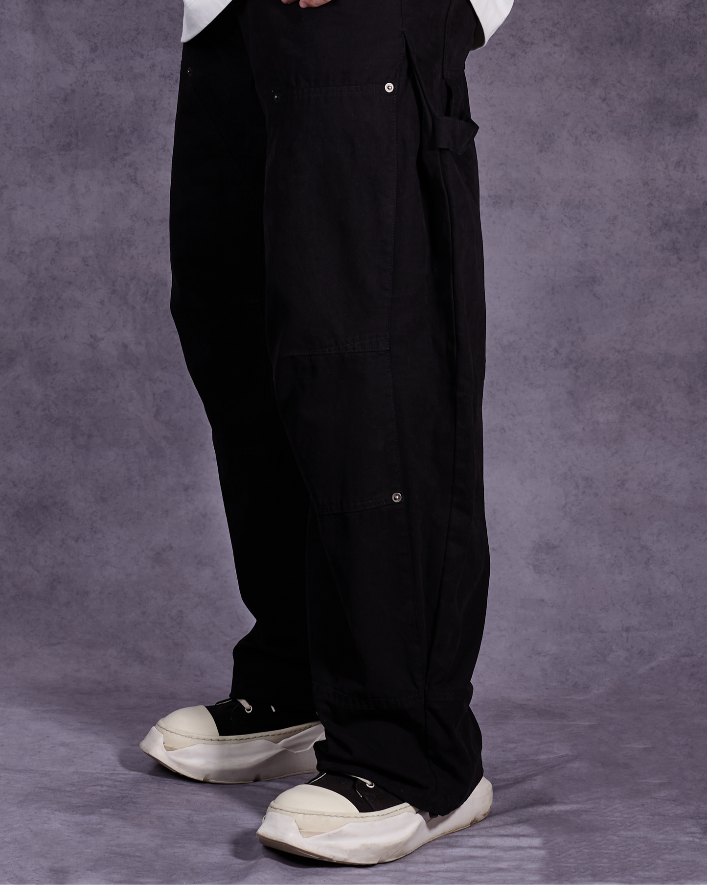 Structure Cargo Pants(Black)