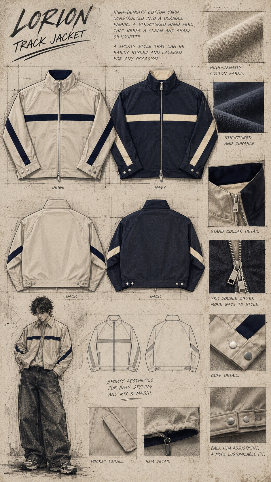 LORION — TRACK JACKET