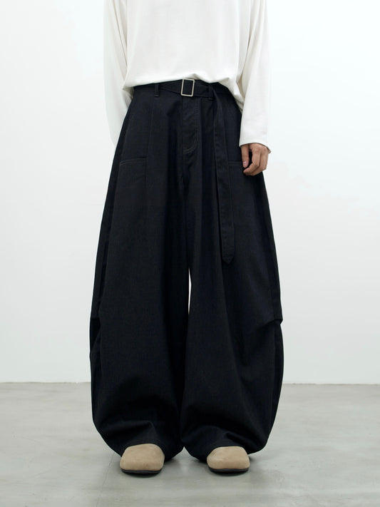 Kendo Pleated Wide Trousers