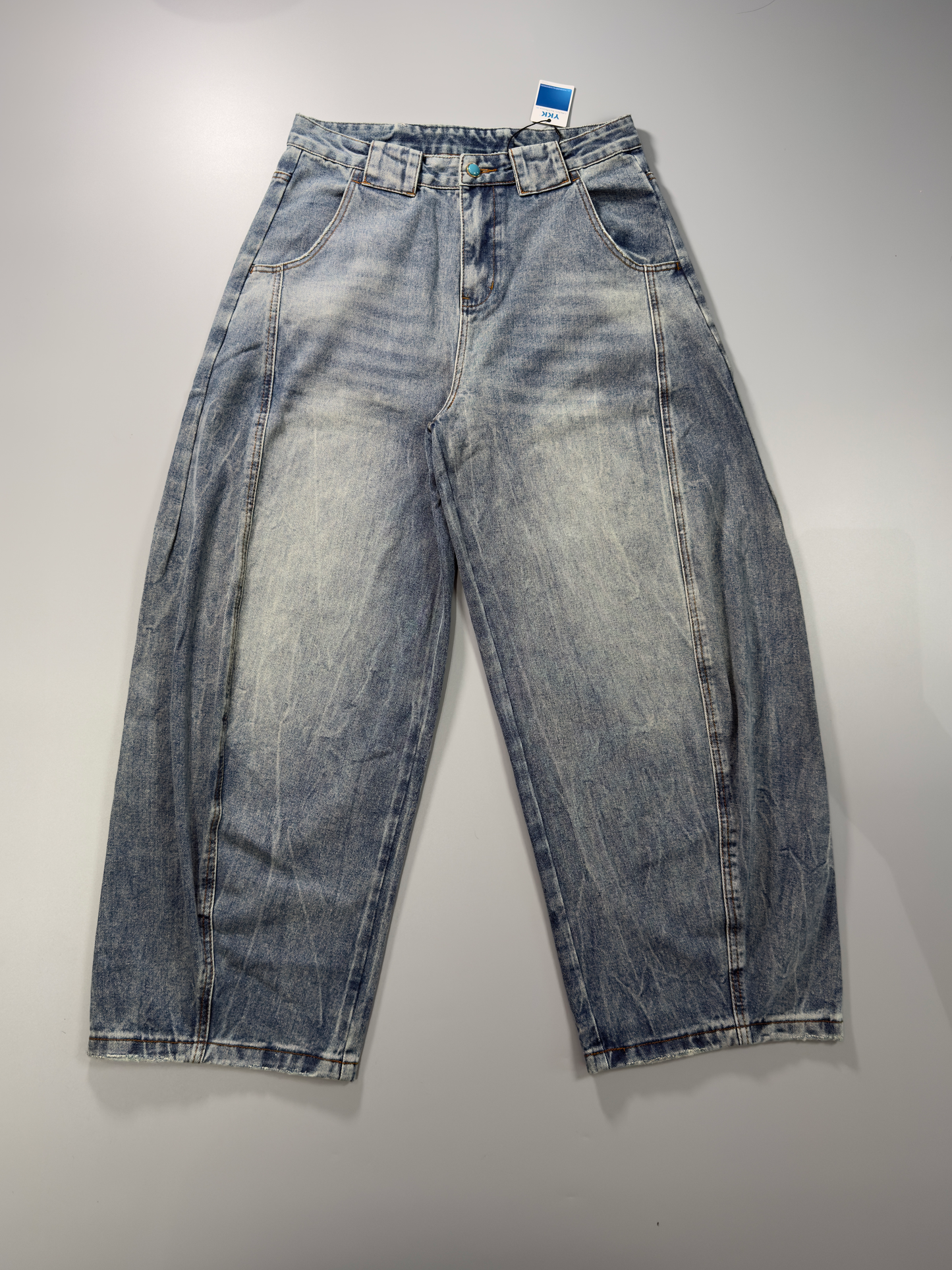 Laser Lightning Curved-Leg Jean