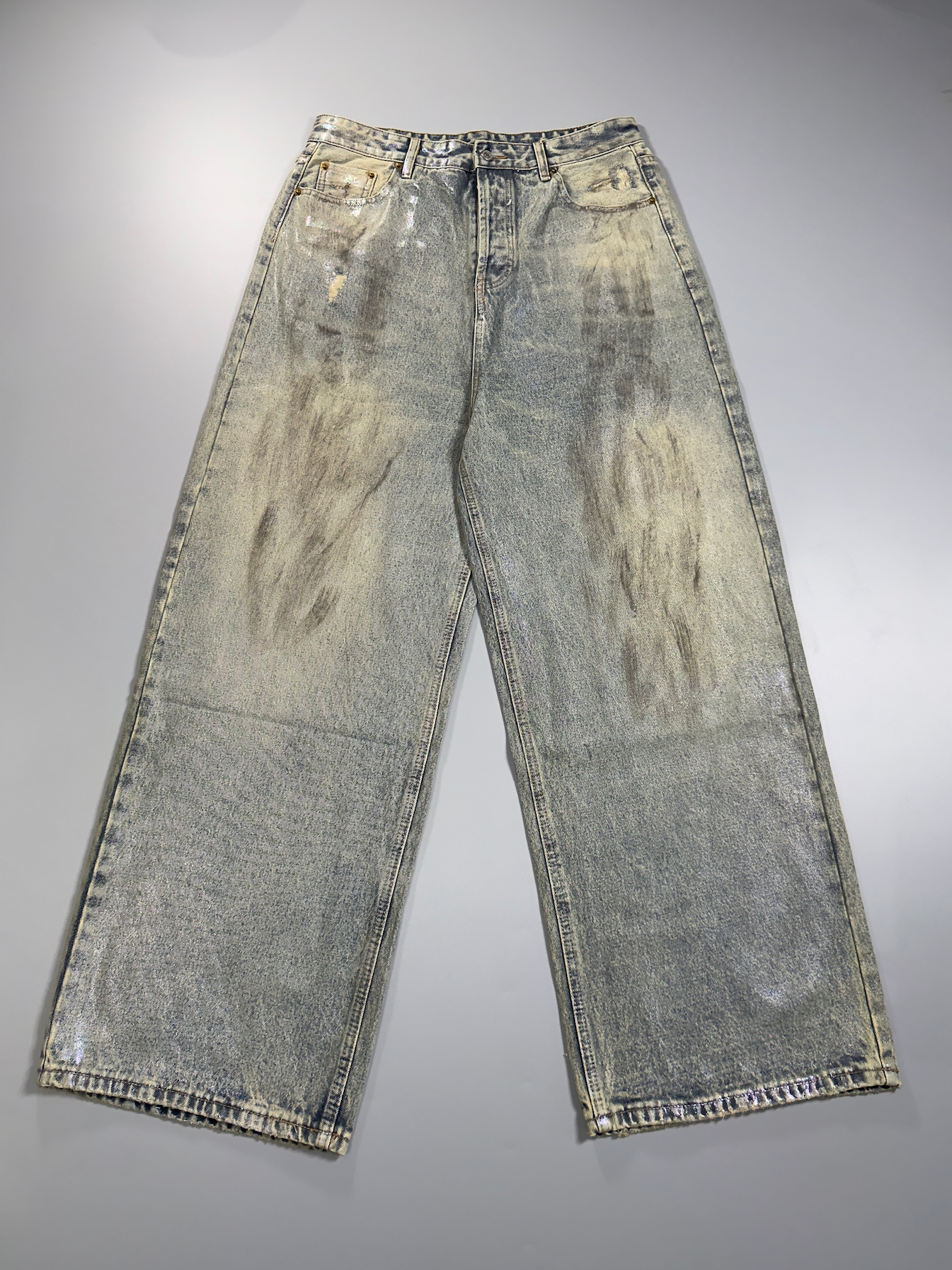 Reflective Coated Jean