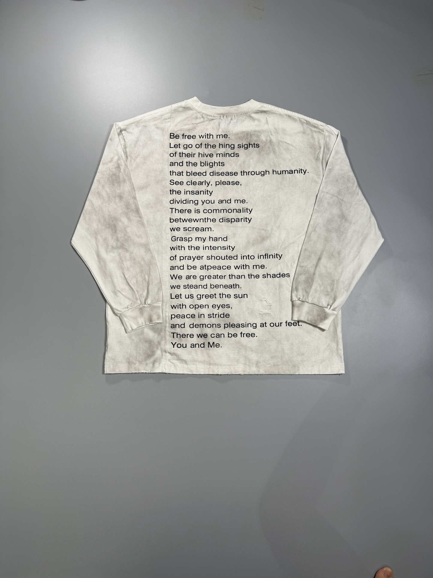 Poem long Sleeve Tee