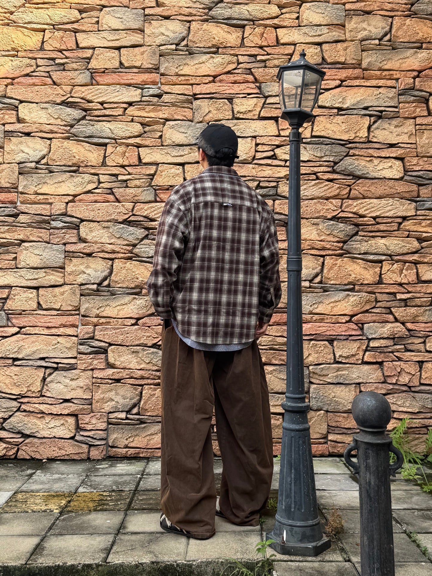 Velvet-Touch Twill Trouser