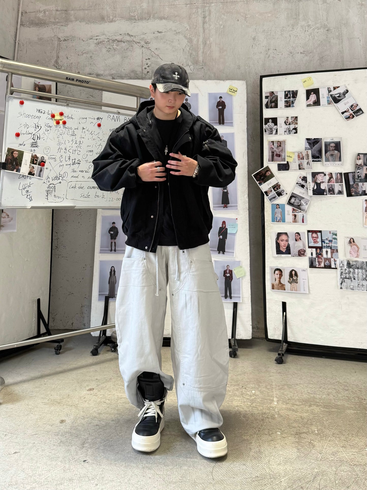 Hooded Bomber Jacket