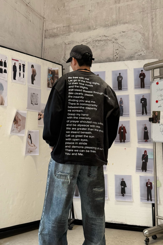 Poem long Sleeve Tee