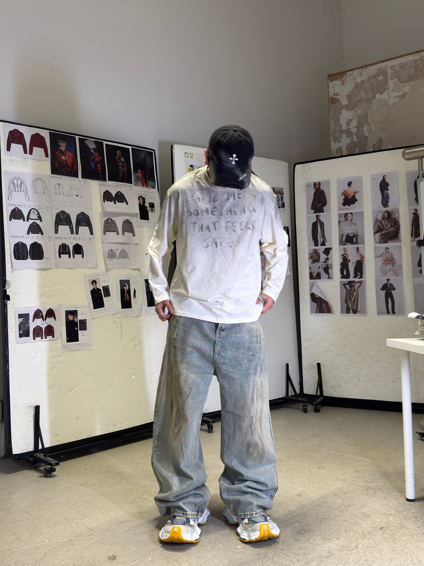 Reflective Coated Jean