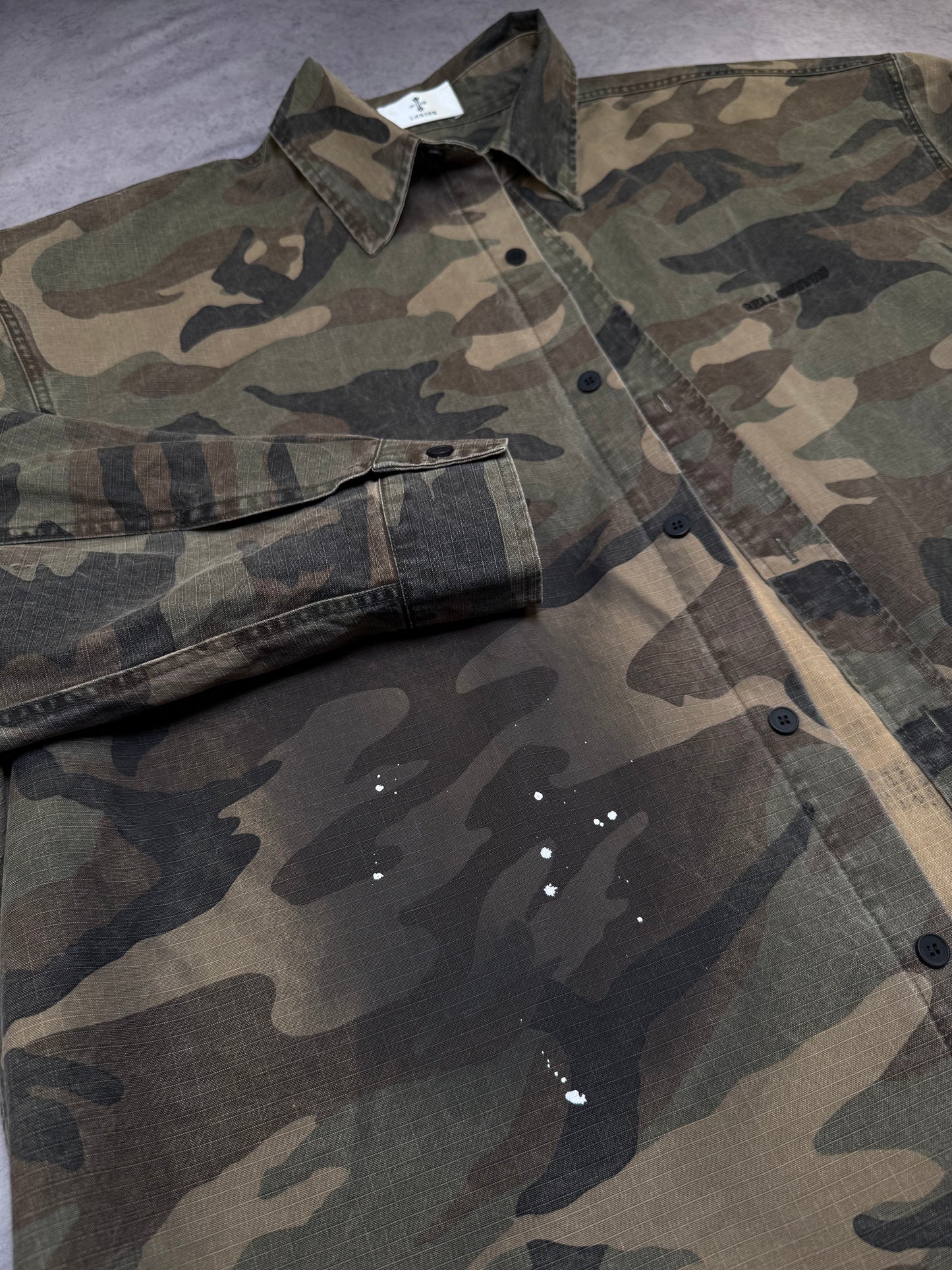 Mud-Dyed Camo Splatter