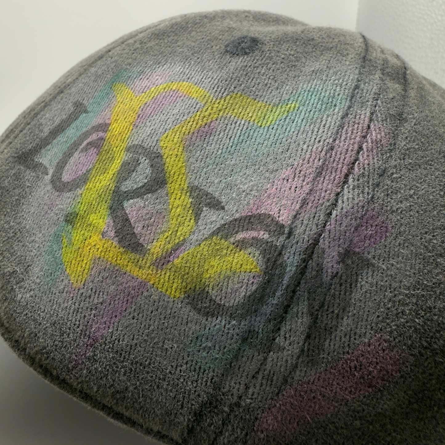 Washed Charcoal Baseball Hat