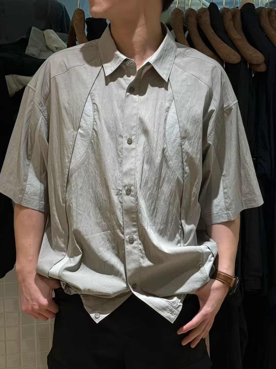 LORION CURVED PANEL SHIRT