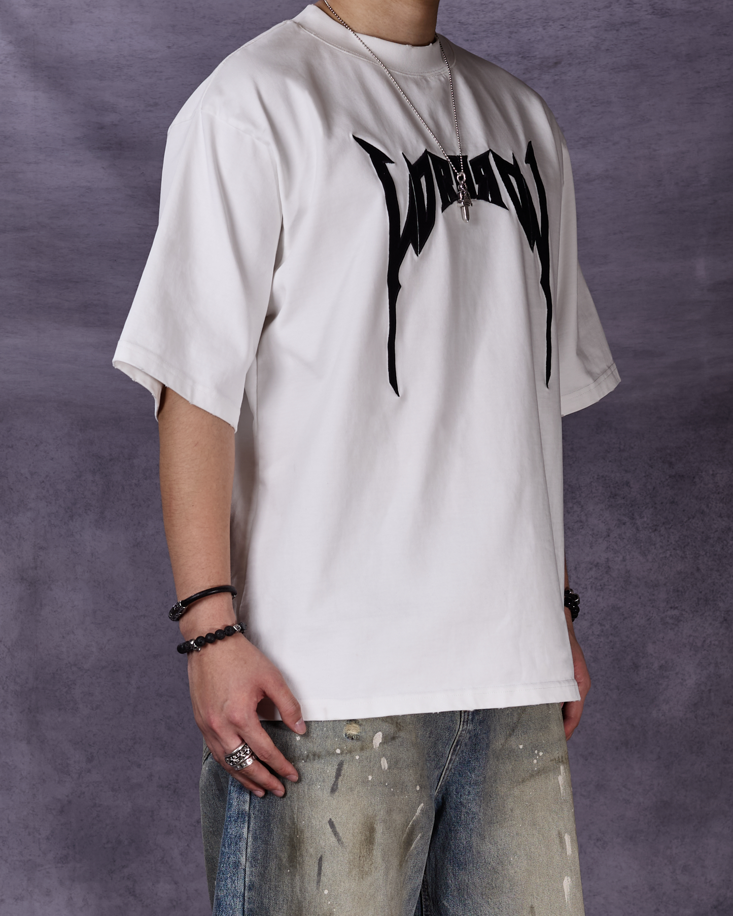 Embroidered Logo (white)