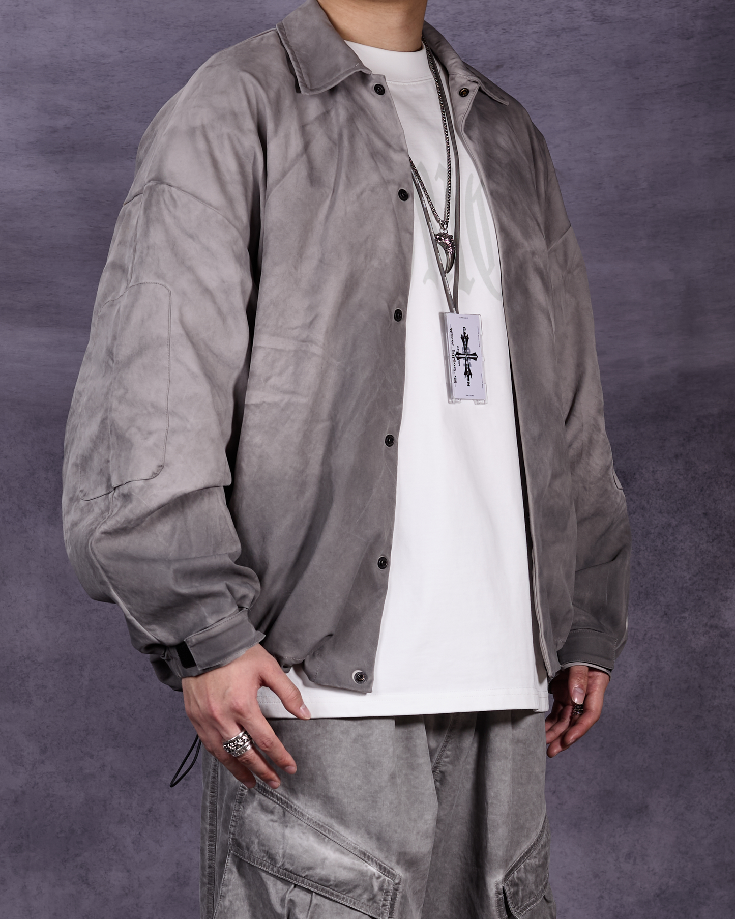 Washed layers Jacket