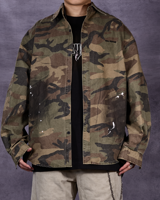 Mud-Dyed Camo Splatter