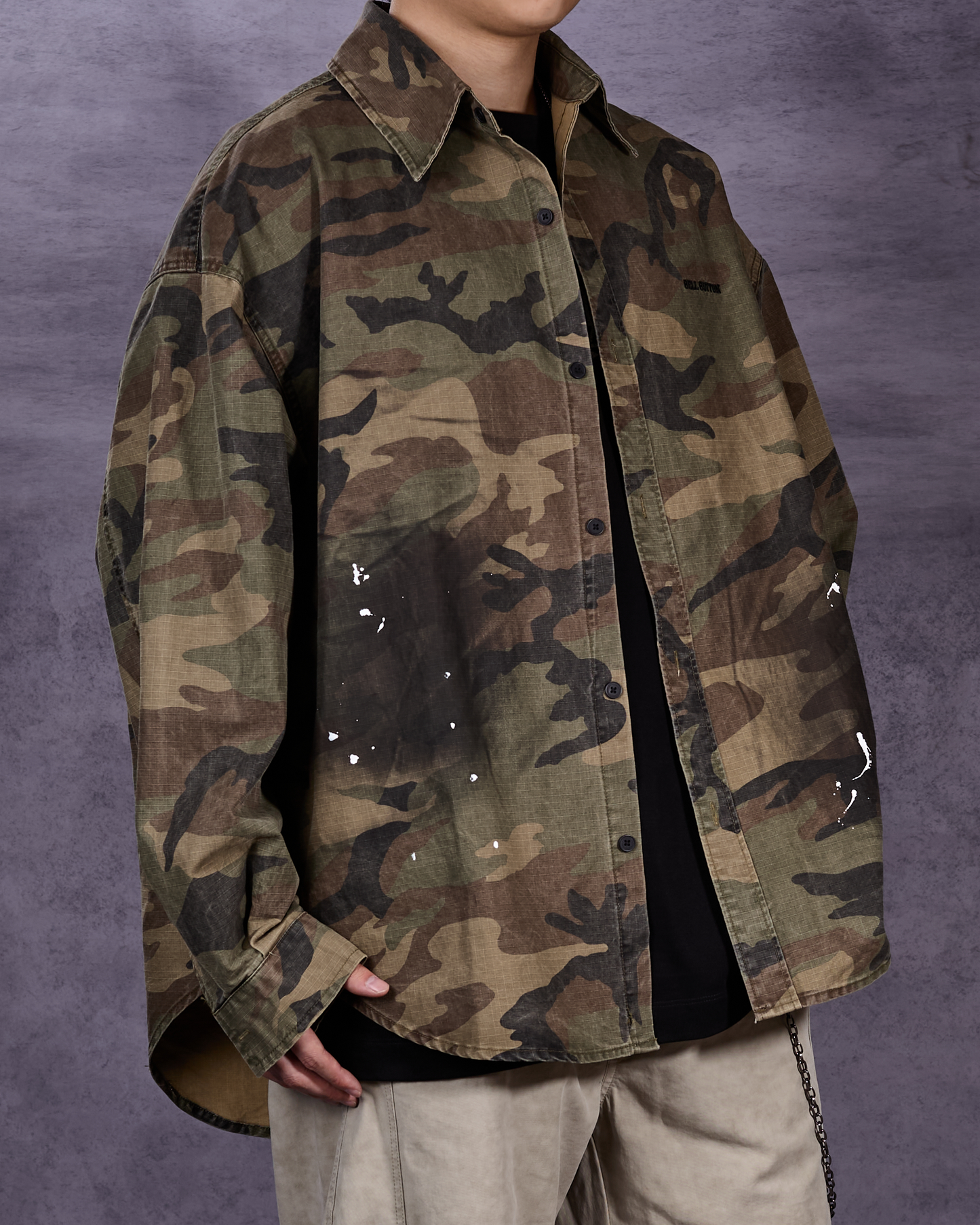 Mud-Dyed Camo Splatter