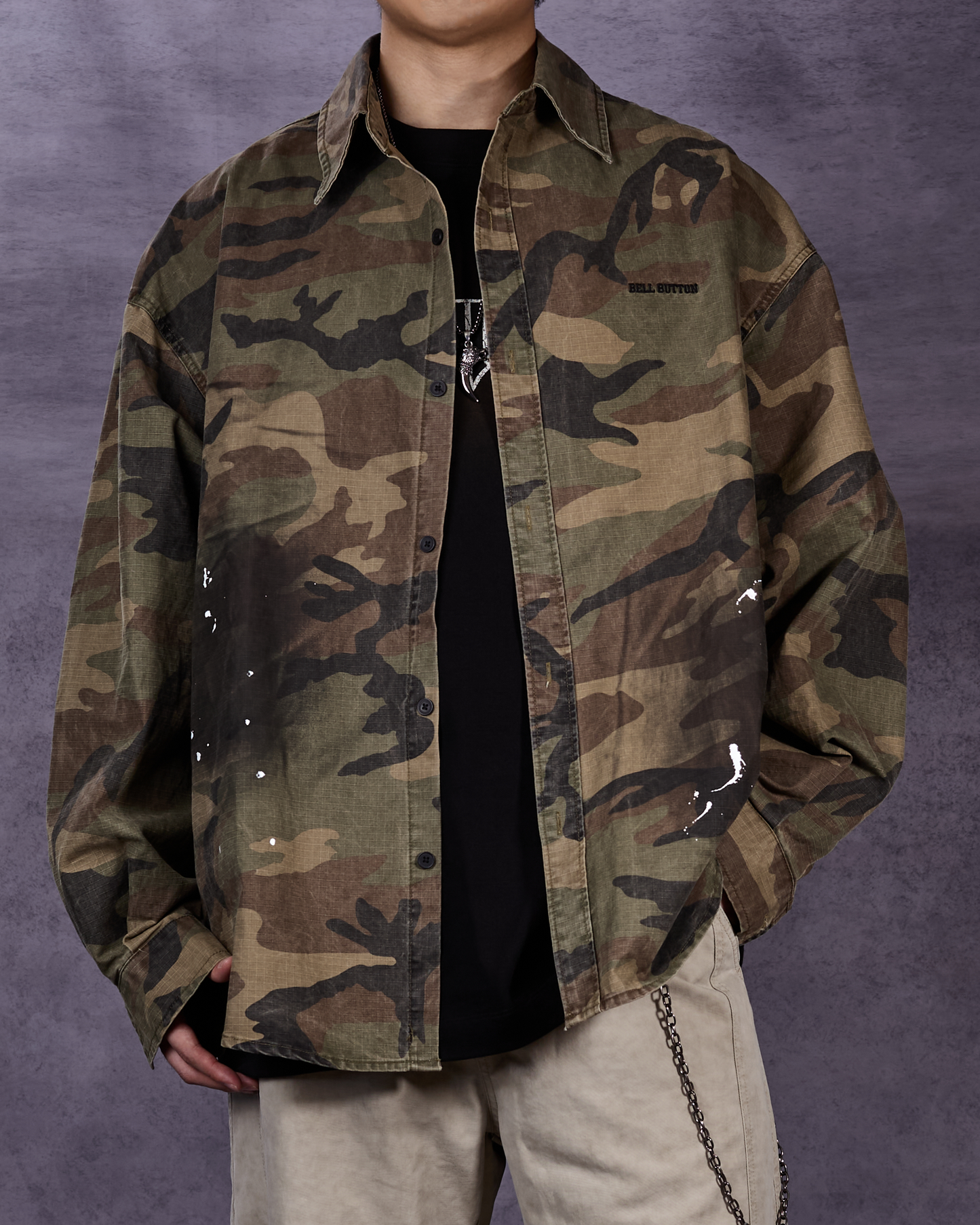 Mud-Dyed Camo Splatter