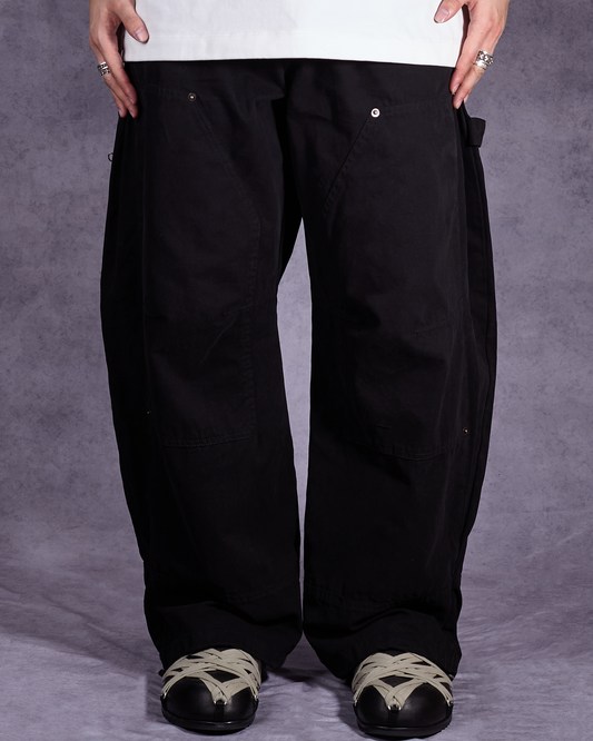 Structure Cargo Pants(Black)