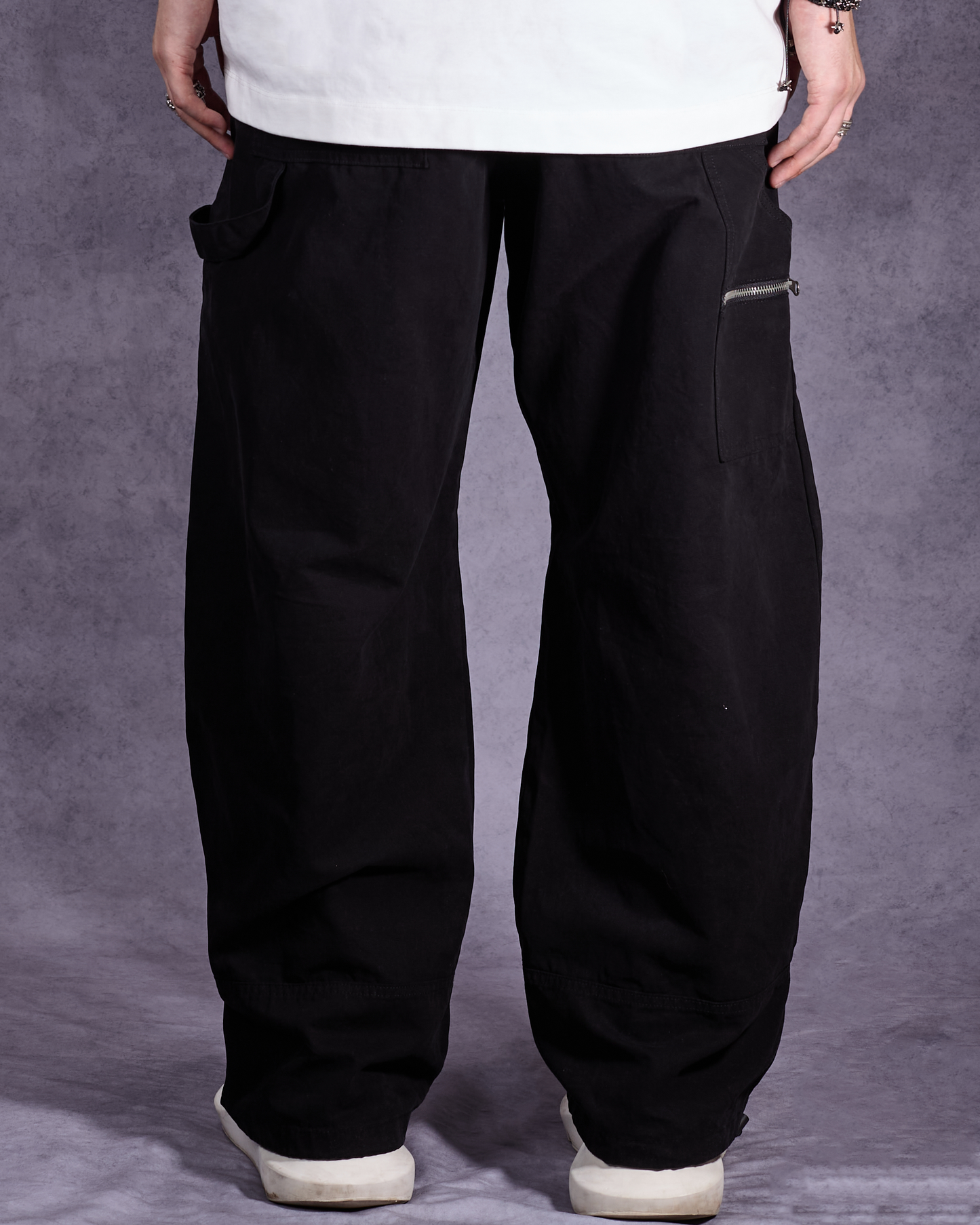 Structure Cargo Pants(Black)
