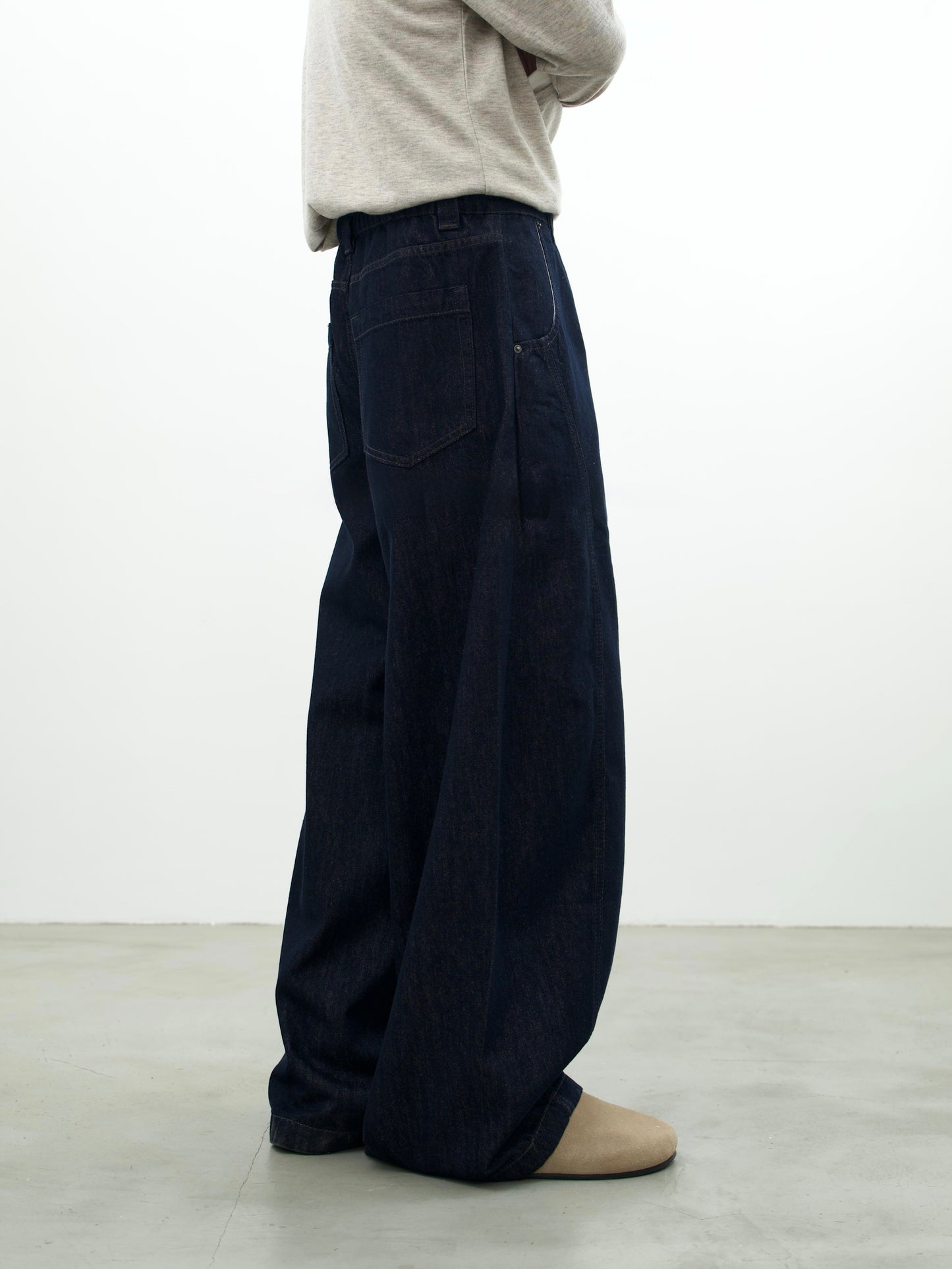 Kendo Pleated Wide Trousers