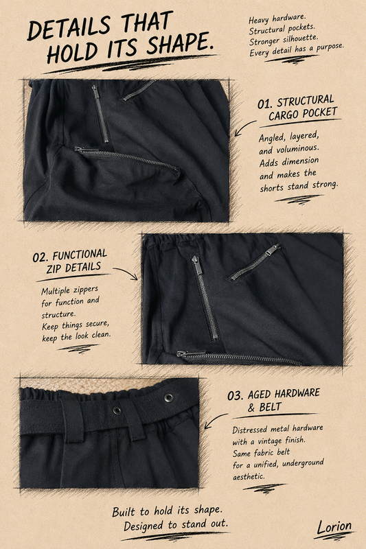 Tility cargo shorts